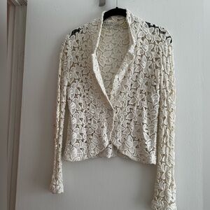 Rodarte lace blazer